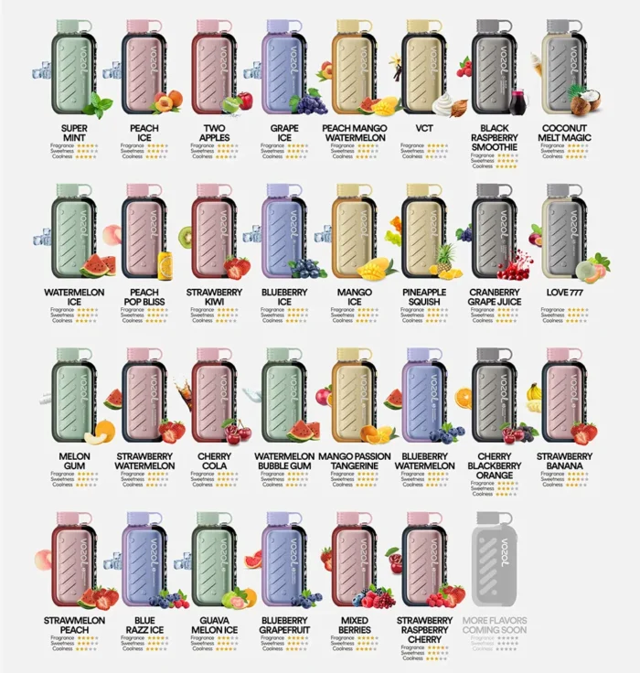 Vozol Gear 50000 Cherry Blackberry Orange - Görsel 2